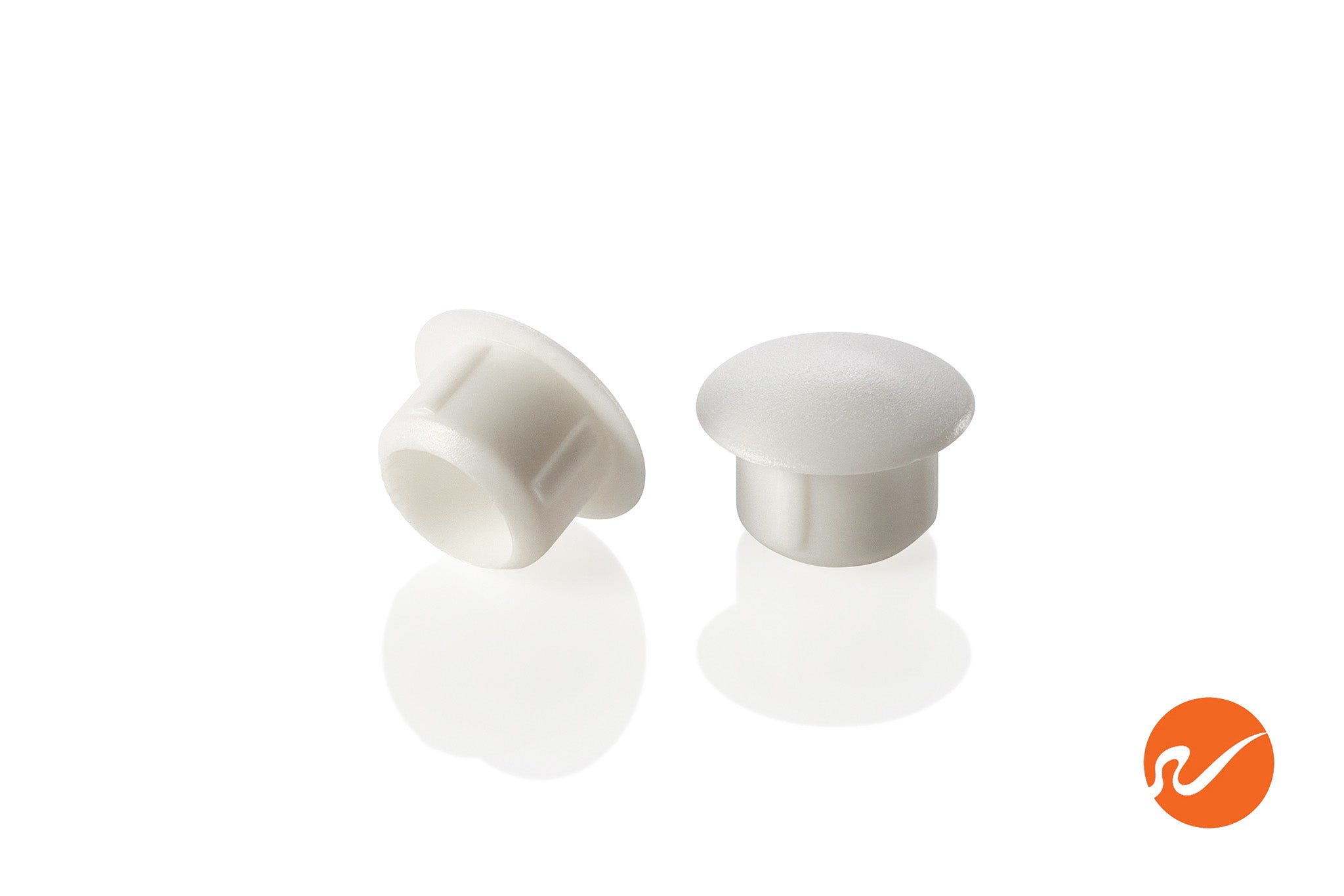 3/8" (10mm) White Hole Plugs