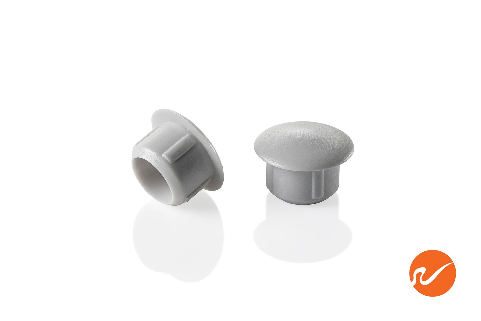 3/8" (10mm) Chalk Grey Hole Plugs