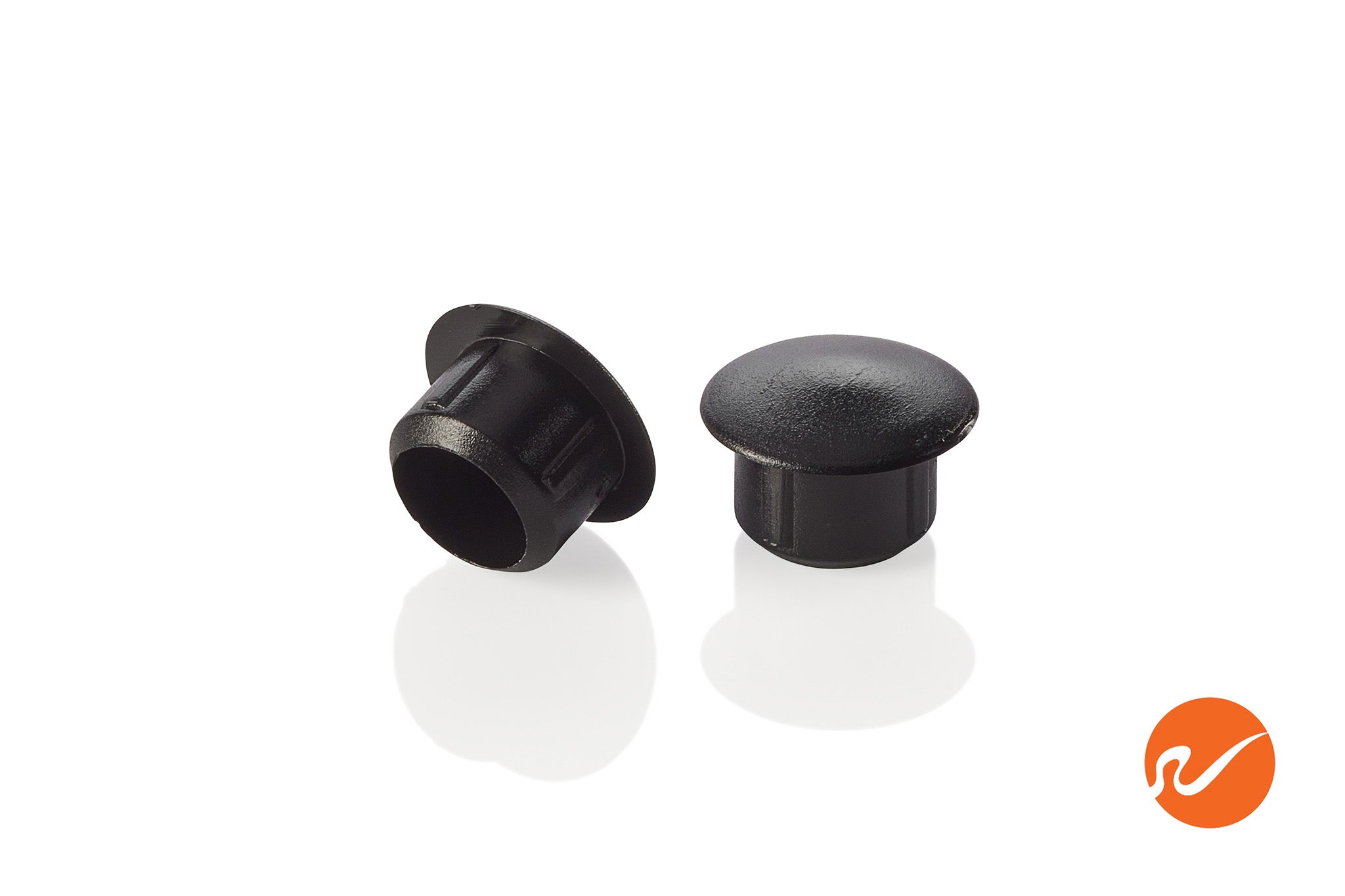 3/8" (10mm) Black Hole Plugs