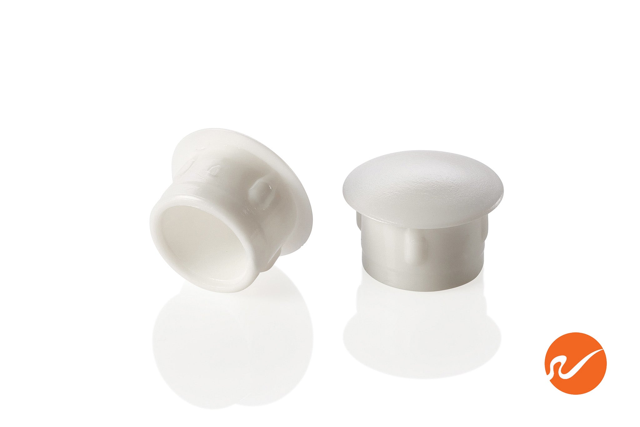 1/2" White Hole Plugs