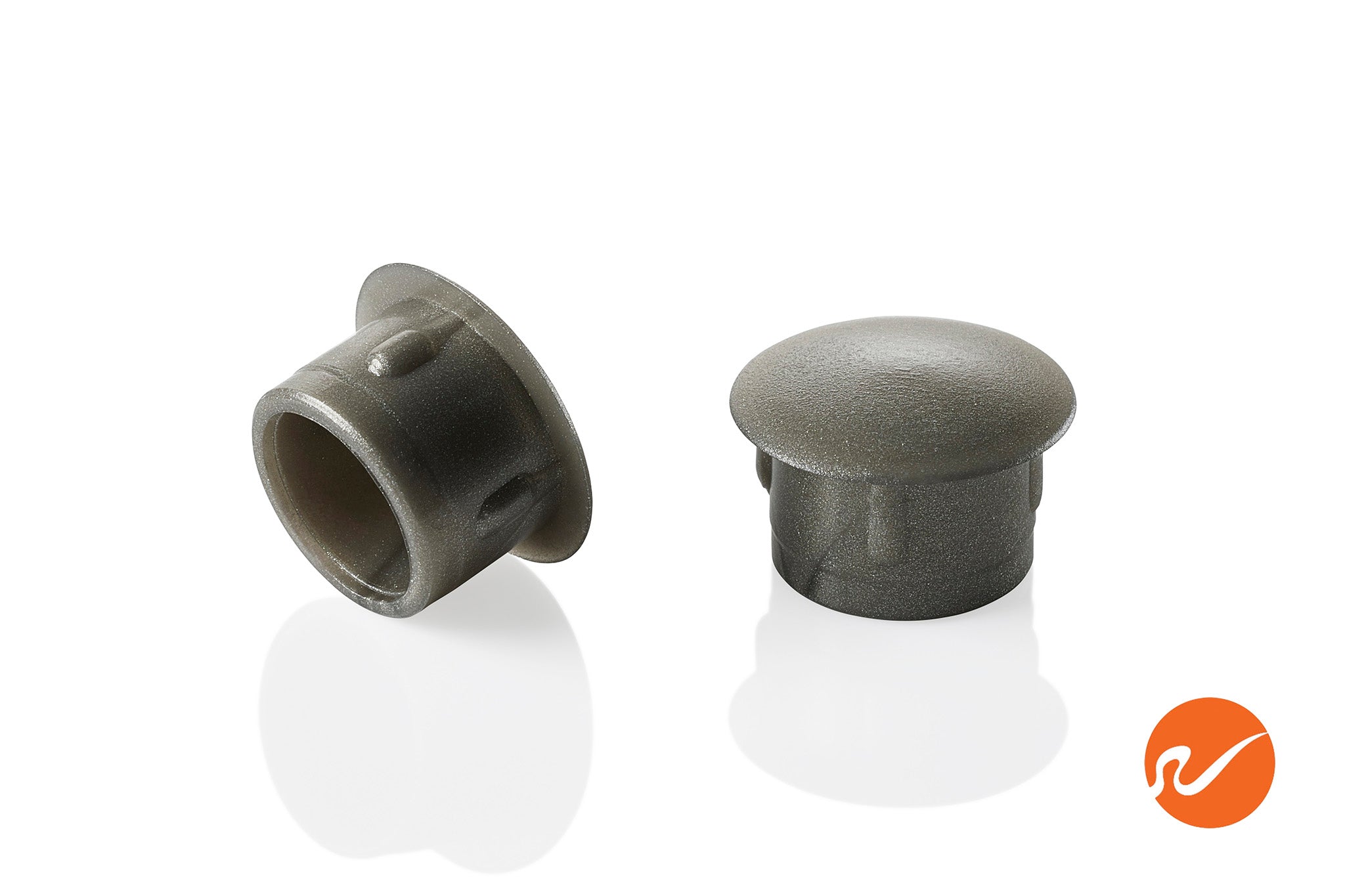 1/2" Silver Grey Hole Plugs