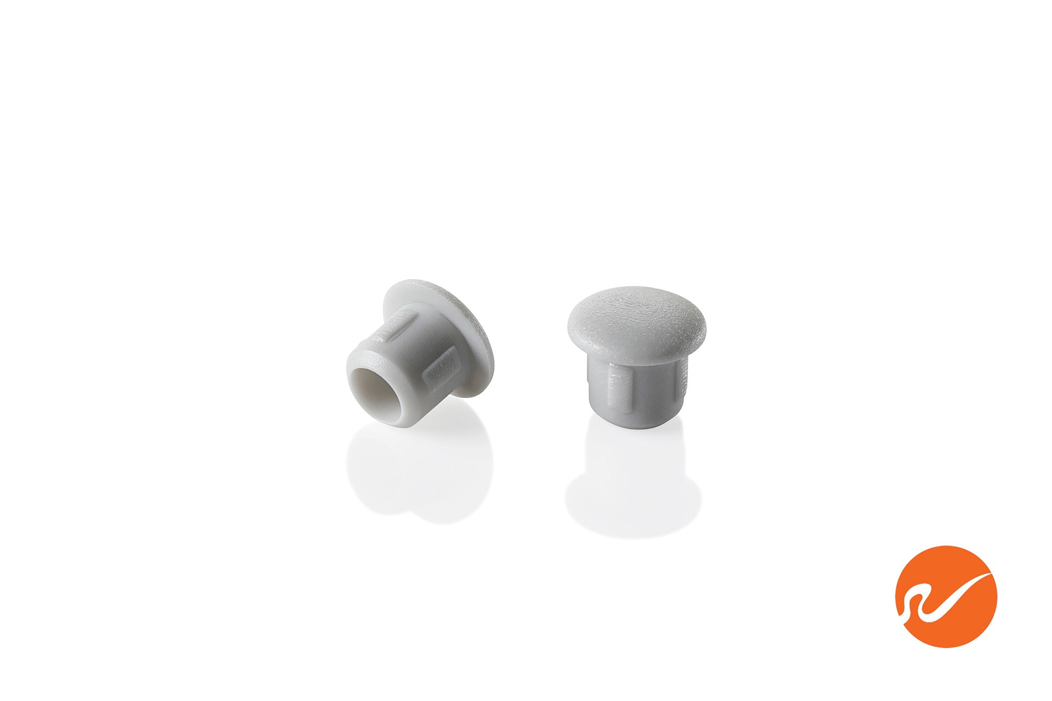 6mm Chalk Grey Hole Plugs