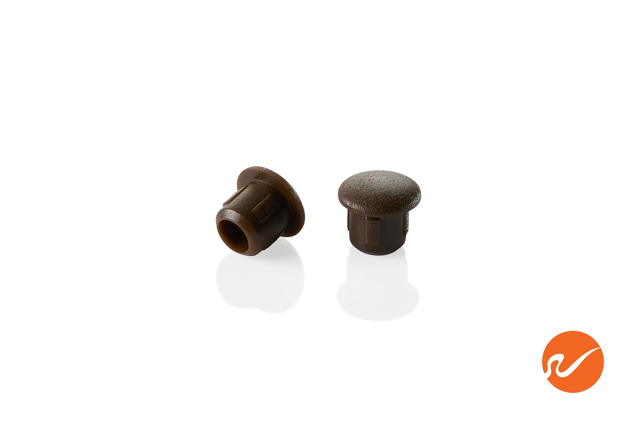 6mm Dark Brown Hole Plugs