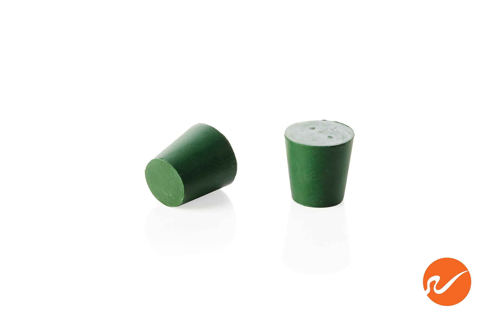 #4 Green Neoprene Rubber Stoppers