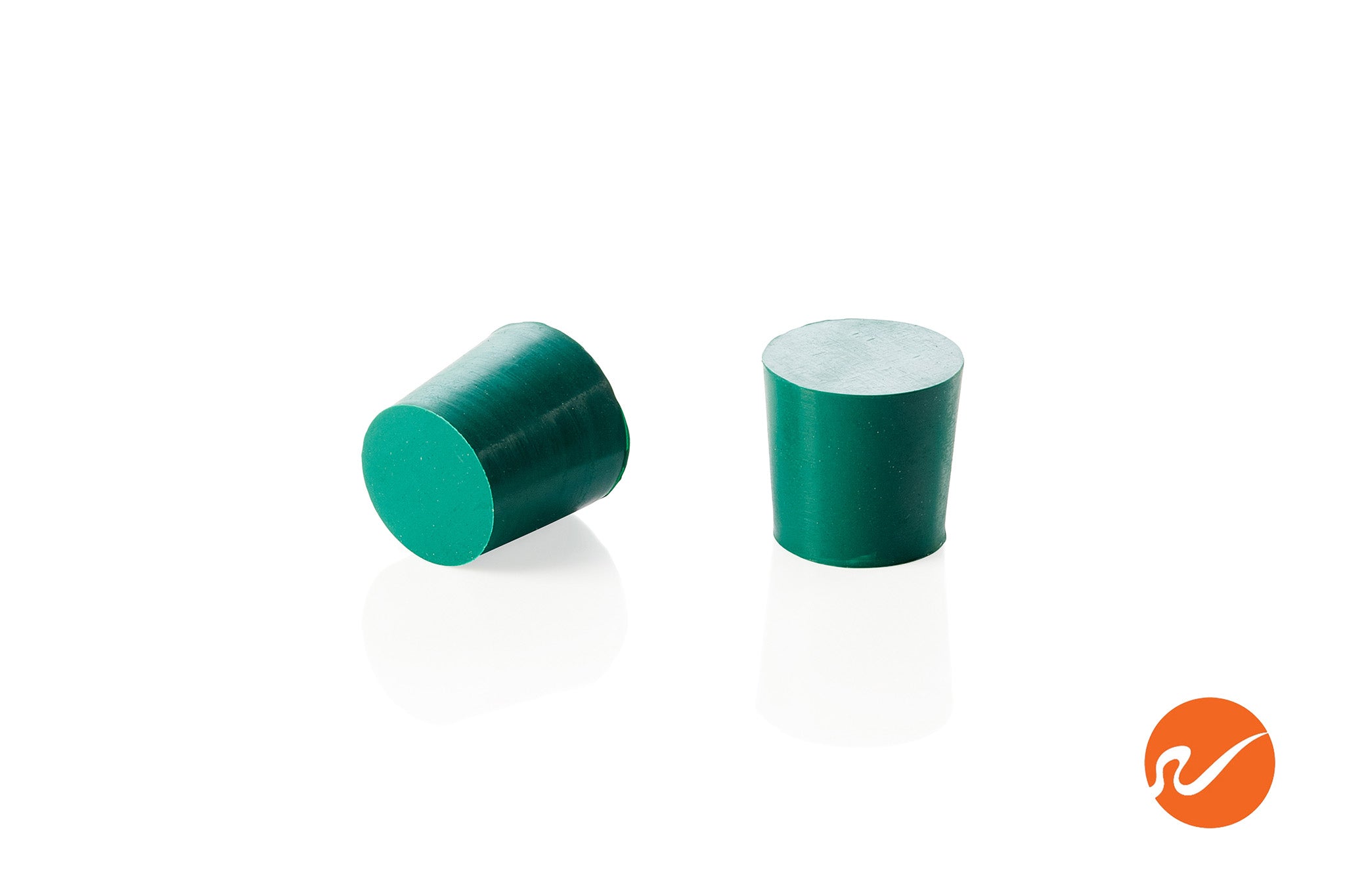 #5 Green Neoprene Rubber Stoppers