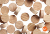 5/8" Oak Wood Plugs - Face Grain - WidgetCo