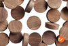 3/4" Walnut Wood Plugs - Face Grain - WidgetCo