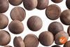 3/4" Walnut Button Top Wood Plugs - WidgetCo