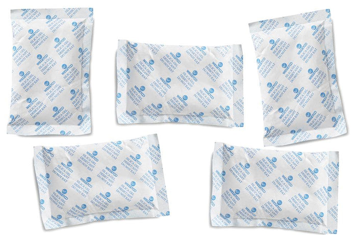 50 gram Silica Gel Desiccant Packs - Tyvek bags | WidgetCo